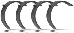Bosch Nyon Gen.2 Distanzgummi Displayhalter (4 Stück) -Fahrradzubehör bosch nyon gen 2 distanzgummi displayhalter 35mm