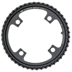 Gates Carbondrive CDX Kettenblatt Riemenscheibe 4-Loch 104mm -Fahrradzubehör gates carbondrive cdx riemenscheibe 42 zaehne seitlich