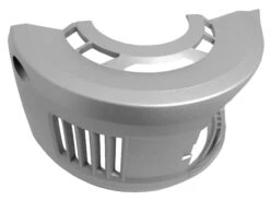 Haibike Flyon Mittelmotor-Skidplate HPR 120S CF -Fahrradzubehör haibike flyon mittelmotor skidplate hpr 120s cf hb s04 silver matt