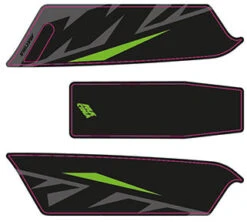 Aufkleber KTM Macina 2017 -Fahrradzubehör ktm 2017e bike aufkleber schwarz grau gruen