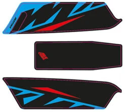 Aufkleber KTM Macina 2017 -Fahrradzubehör ktm 2017e bike aufkleber schwarz matt cyan matt rot matt