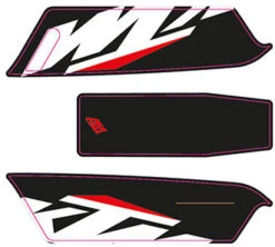 Aufkleber KTM Macina 2017 -Fahrradzubehör ktm 2017e bike aufkleber schwarz weiss rot