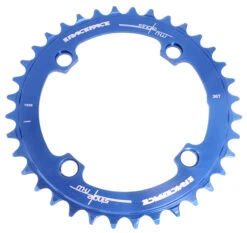 Race Face Kettenblatt Narrow Wide 36 Zähne 104mm -Fahrradzubehör race face kettenblatt narrow wide 36 zaehne 104mm blau rueckseite