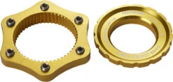 REVERSE Centerlock Adapter -Fahrradzubehör reverse centerlock adapter gold